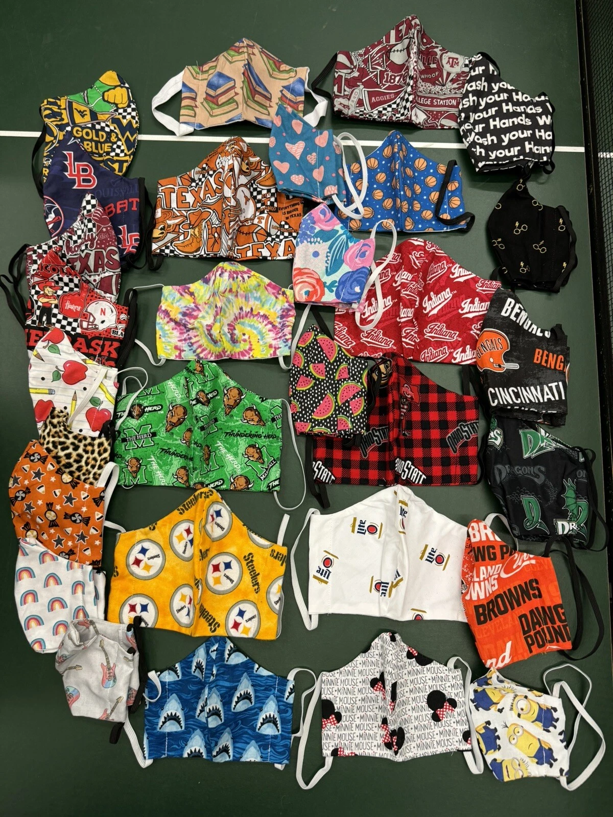Lot Of Face Masks