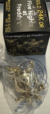 Five Nights At Freddy's BACKPACK HANGERS 24k Gold Plated