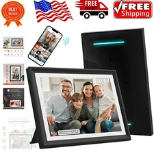 FRAMEO 32GB WiFi Digital Photo Frame with Multifunctional Custom Settings