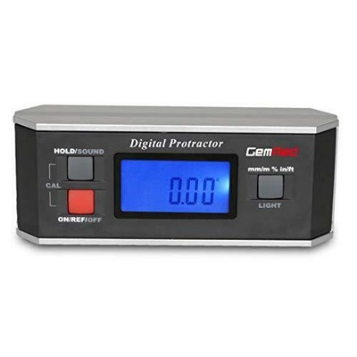 GemRed 82413 Digital Level Angle Finder Gauge Inclinometer with Backlight and
