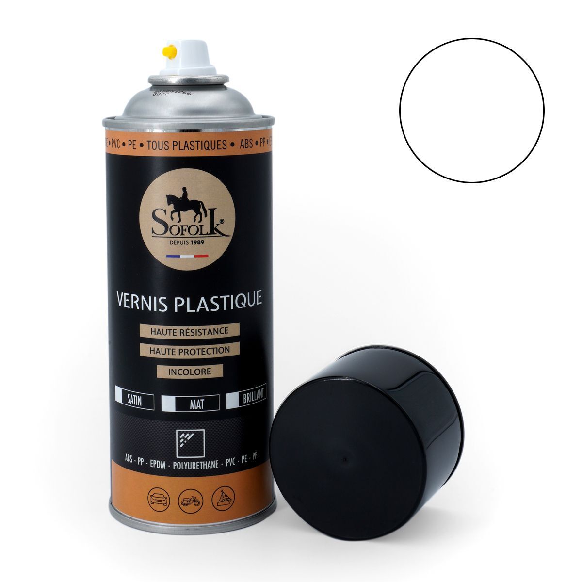 Peinture plastique blanc mat spray pour relooker facilement votre mobilier de jardin