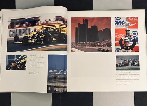 AYRTON SENNA PORTRAIT OF A RACING LEGEND BOOK McLAREN TOLEMAN LOTUS WILLIAMS F1 - Imagen 5 de 9
