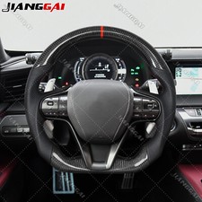 Volante in vera pelle fibra di carbonio adatto a Lexus LC500 LC500H 2016-2025