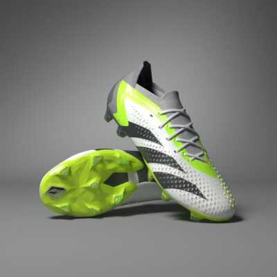 adidas Soccer Cleats Predator Accuracy.1 L FG Footwear White