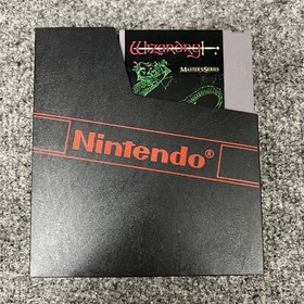 NES Wizardry Masters Series Proving Grounds Of The Mad Overlord W/Sleeve In EUC