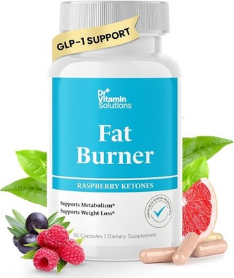 Fat Burner with Raspberry Ketones, Green Tea & Kelp, for Weight Loss  30 Caps