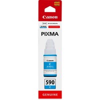 Canon 1604C001 GI-590BK Cyan Ink Bottle GI-590C, Canon, Cyan, 70 Ml, 1 Pc(S) ~E~