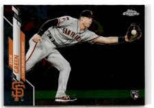 2020 Topps Chrome Update Zach Green RC #U-41 San Francisco Giants