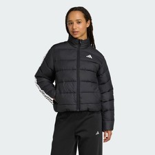 adidas women Essentials CLIMAWARM 3-Stripes Synthetic Down Jackets
