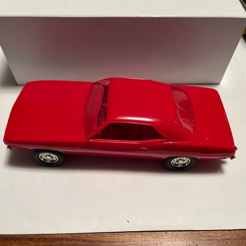 1974 Plymouth Barracuda Plastic Promo Model ERTL  1/25 Scale Rallye Red With Box - Picture 3 of 14