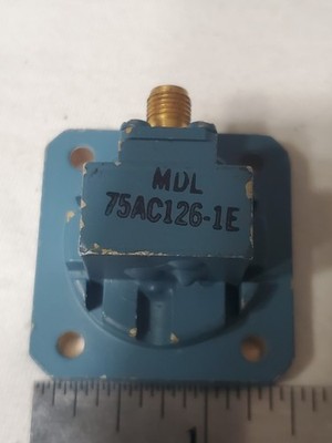 MDL Waveguide To Coaxial Adapter WR75 WR-75 to SMA (f) 