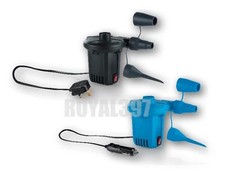Silvercrest Mains Or Car Powered Electric Air Pump With 3 Attachments