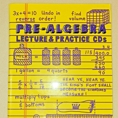Teaching Textbooks Pre-Algebra CDs + Solutions, Answers, Tests - Homeschool Math