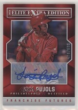 2014 Elite Extra Edition Franchise Futures Signatures /699 Jose Pujols Auto a2v