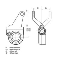 DT Spare Parts GestäNgesteller Bremsanlage 3.62402 FüR MAN F2000 F90 E2000 TGA