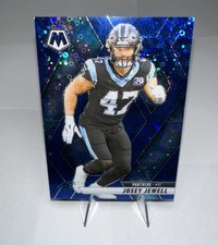Josey Jewell 02/99 2025 Panini Mosaic Football Blue Prizm Carolina Panthers
