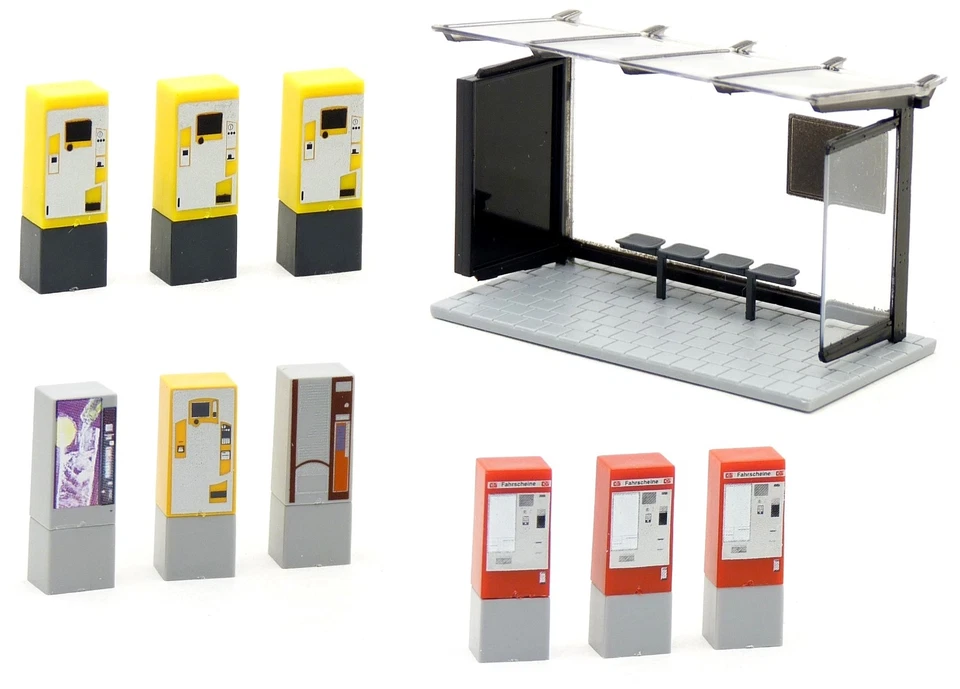 Rietze - Zubehör Nahverkehr Ausgestaltung - zur Auswahl 1:87 H0
