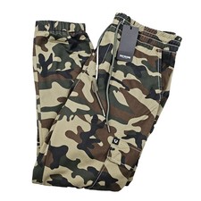 NWT 139 True Religion Jogger Mens Camo Cargo Hunting Elastic Waist Pants 700709