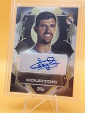 Thibaut Courtois Autograph Topps Los Blancos Real Madrid 2025/26 Auto Card GK