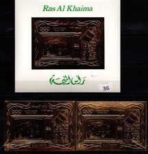 = RAS AL KHAIMAH - MNH - PERF + IMPERF - SPORTS - OLYMPICS - GERMANY 1972