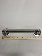 12 Inch Shower Grab Bar Satin Brushed Nickel, Stainless Steel Safety Grab
