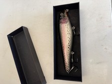 OG Wood 8in Lunker Punker! Bait Wrapped Rainbow Trout Pattern! 