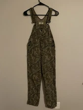 Vintage 80s Mossy Oak Made in USA Camouflage Bib Overalls - Men's Large