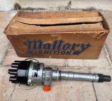 Vtg Mallory Yl 487 Chevy V8 Single Point Tach Drive Nos W Box Distributor