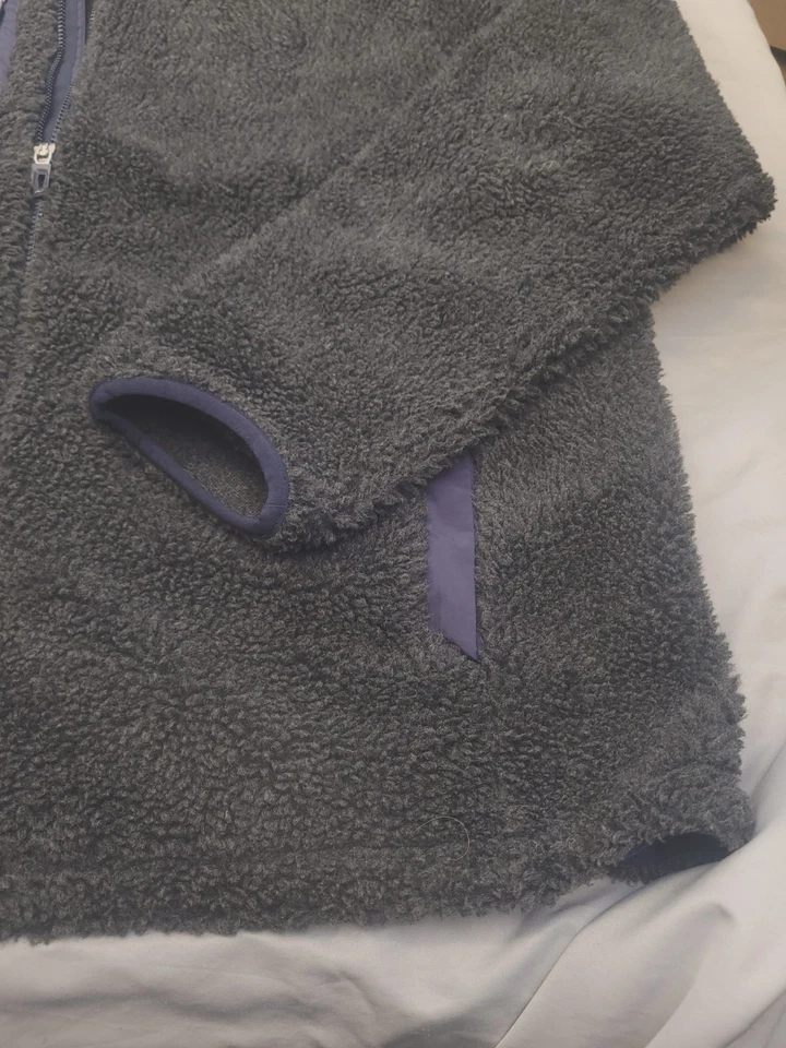 Chaqueta polar RLX Ralph Lauren Sherpa para hombre XL/TG gris senderismo al aire libre golf Foto 2 de 4