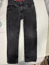 BOY  S LEVI  S 511 SIZE 6 ADJUSTABLE WAIST SLIM STRAIGHT DENIM JEANS