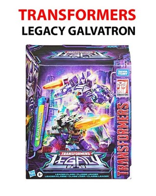 Hasbro Transformers Legacy Leader Class Galvatron Figure New Sealed