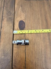 Snap-on Tools Usa New 38 Drive Universal Chrome Swivel Socket Extension Fu8a Snap-on Tools Usa New 38 Drive Universal Chrome Swivel Socket Extension Fu8a