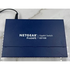 Netgear ProSAFE GS108 8-Port Gigabit Ethernet Unmanaged Switch Blue GS108v4