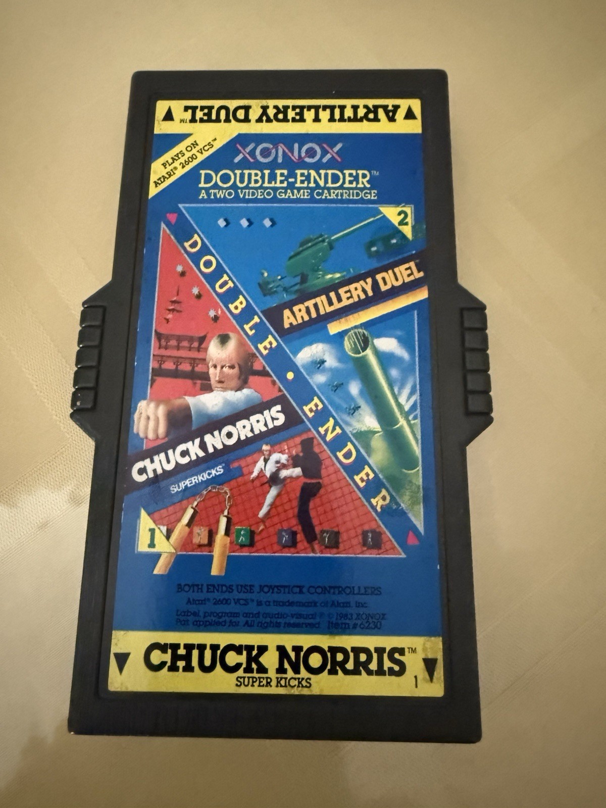 Artillery Duel / Chuck Norris Superkicks (Atari 2600)