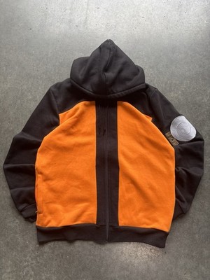 Vintage Naruto Shippuden Anime Grunge Full Zip Hoodie Size Medium