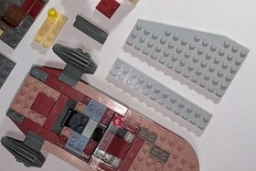 Star Wars Mos Eisley Cantina Lego Set 4501 No Manual or Box, Incomplete  