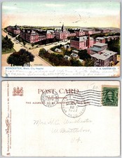 Worcester MA City Hospital Postcard