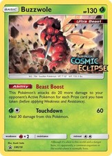 Buzzwole - SM218 (Prerelease) - NM Holo - SM Promos 218 on eBay