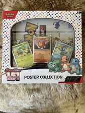 Nintendo Pok mon TCG Scarlet Violet 151 Poster Collection Box - 3 Packs