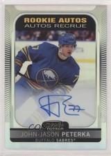 2021-22 O-Pee-Chee Platinum Rookie Rainbow John-Jason Peterka #R-PJ Auto q2c