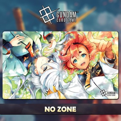 Playmat Suletta & Miorine EVX02 Gundam TCG Playmat Stitched Or Non