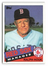 1985 Topps Ralph Houk #11 Boston Red Sox