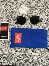 Ray-Ban Junior Kids RJ9547s Metal Round Sunglasses- NEW