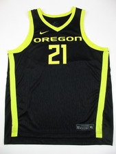 Mens XL Oregon Ducks Nike Basketball Jersey Elite Engineered black 20'