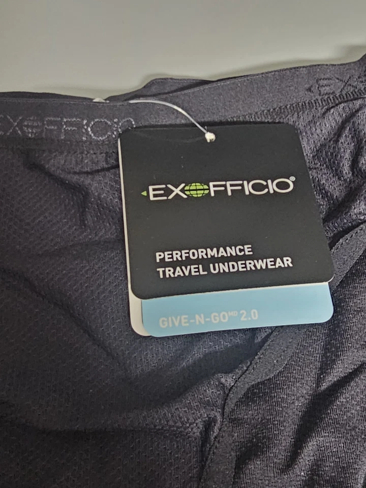 Новый с Ярлыками EXOFFICIO женщин GIVE-N-GO бикини путешествий трусики нижнее белье черный размер маленький - Изображение 2 из 4