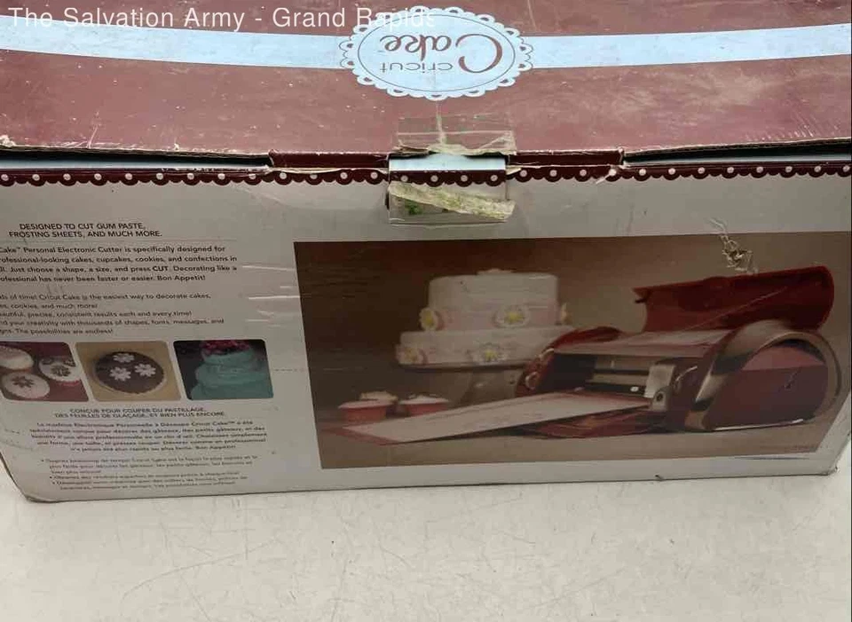 Cricut Cake Red Personal Electronic Die Cutting Machine For Cake Decorating - Image 2 of 4
