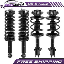 4X Front & Rear Complete Struts w/ Coil Spring Assy For 2000-2004 Subaru Outback