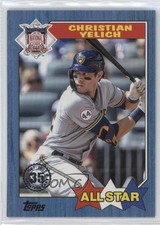 2022 Series 2 1987 Topps All-Star Baseball Blue Christian Yelich #87AS-26 1r13