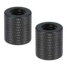 2Pcs Tripod Screw Adapter 3/8" Female to 3/8" Female Tripod Nut Camera Mount