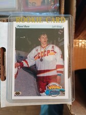 1991-92 Upper Deck PAVEL BURE Young Guns Rookie RC Card #526 . rookie card picture